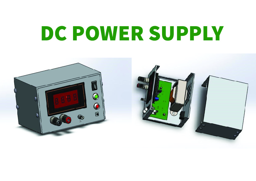 0–30V DC bench power supply with LCD